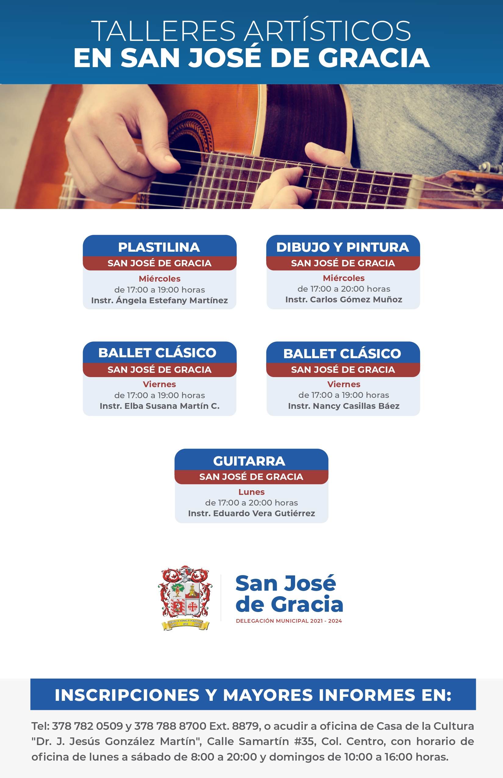Talleres Casa de la cultura