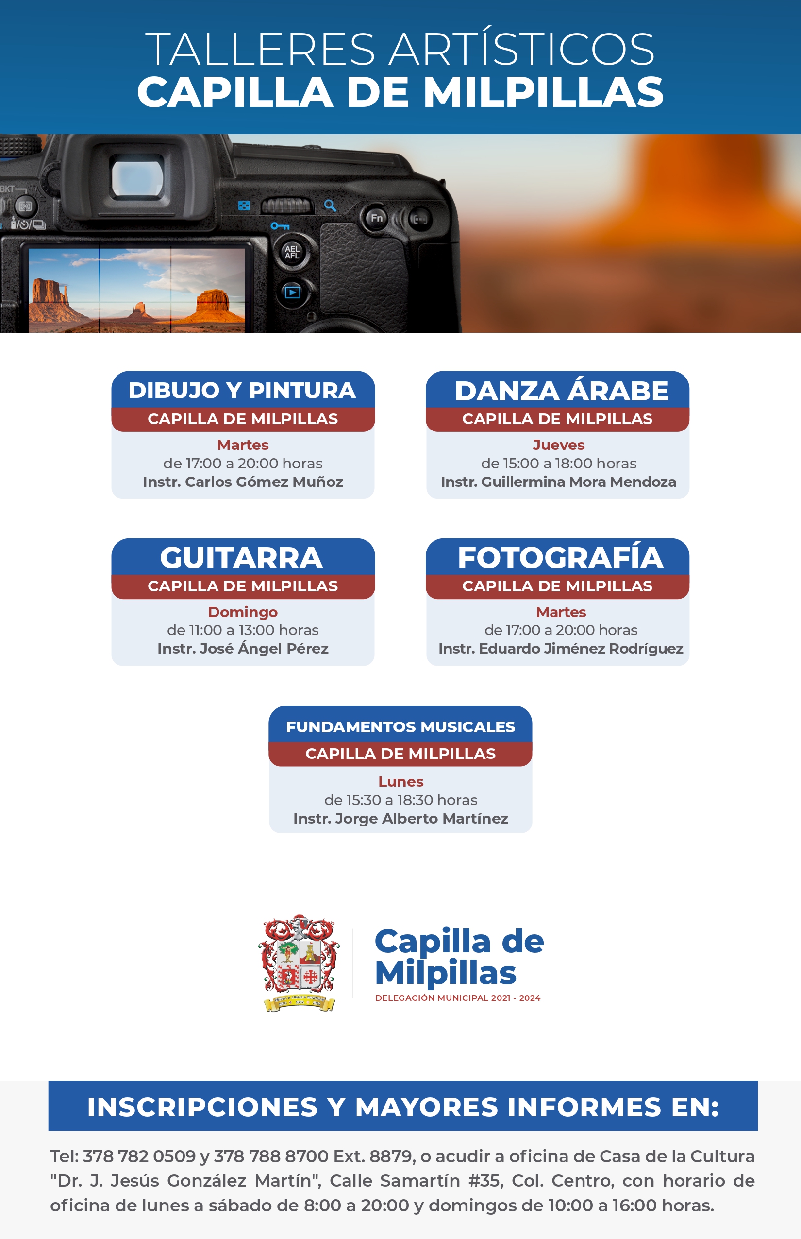 Talleres Casa de la cultura