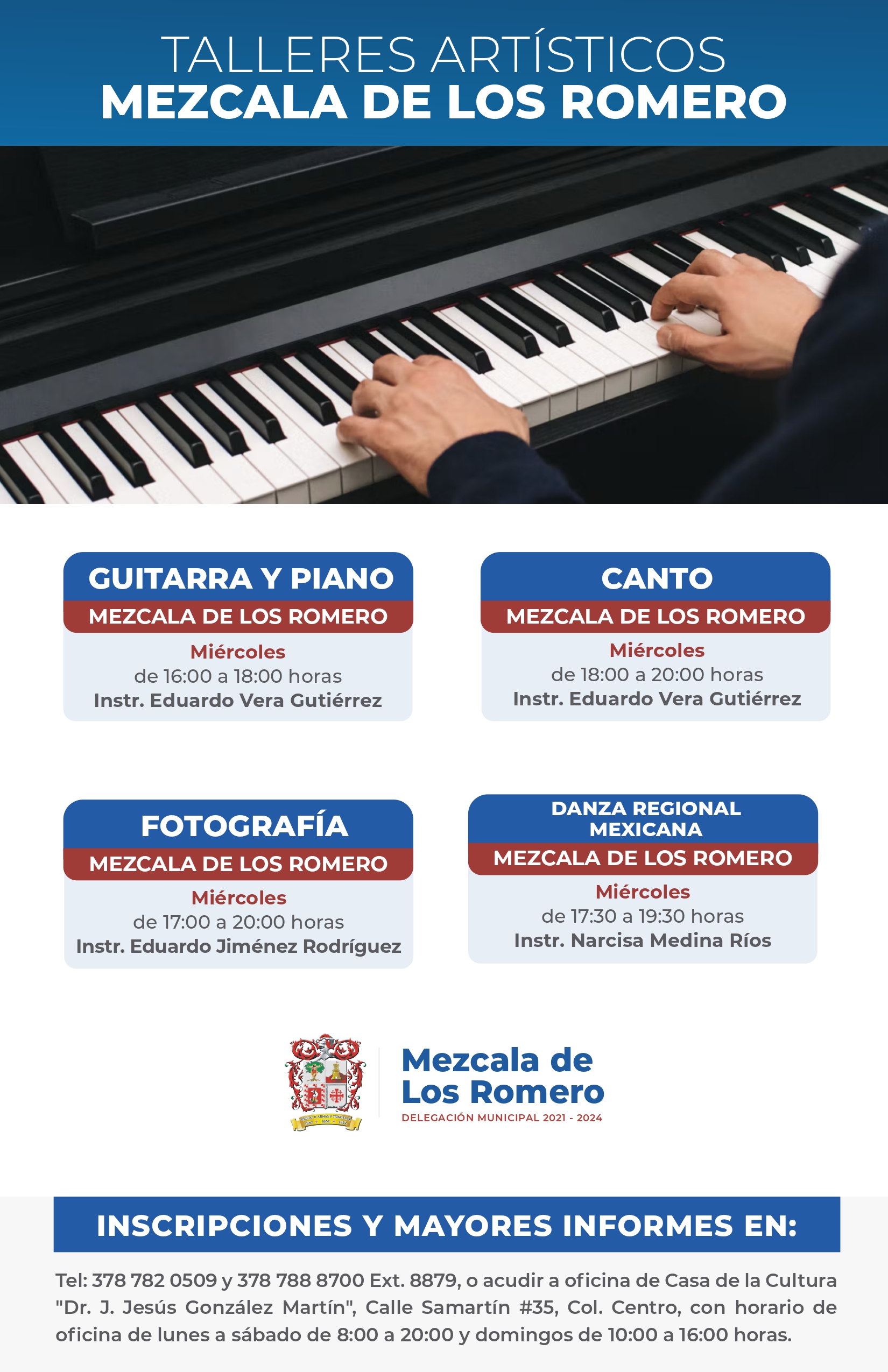 Talleres Casa de la cultura