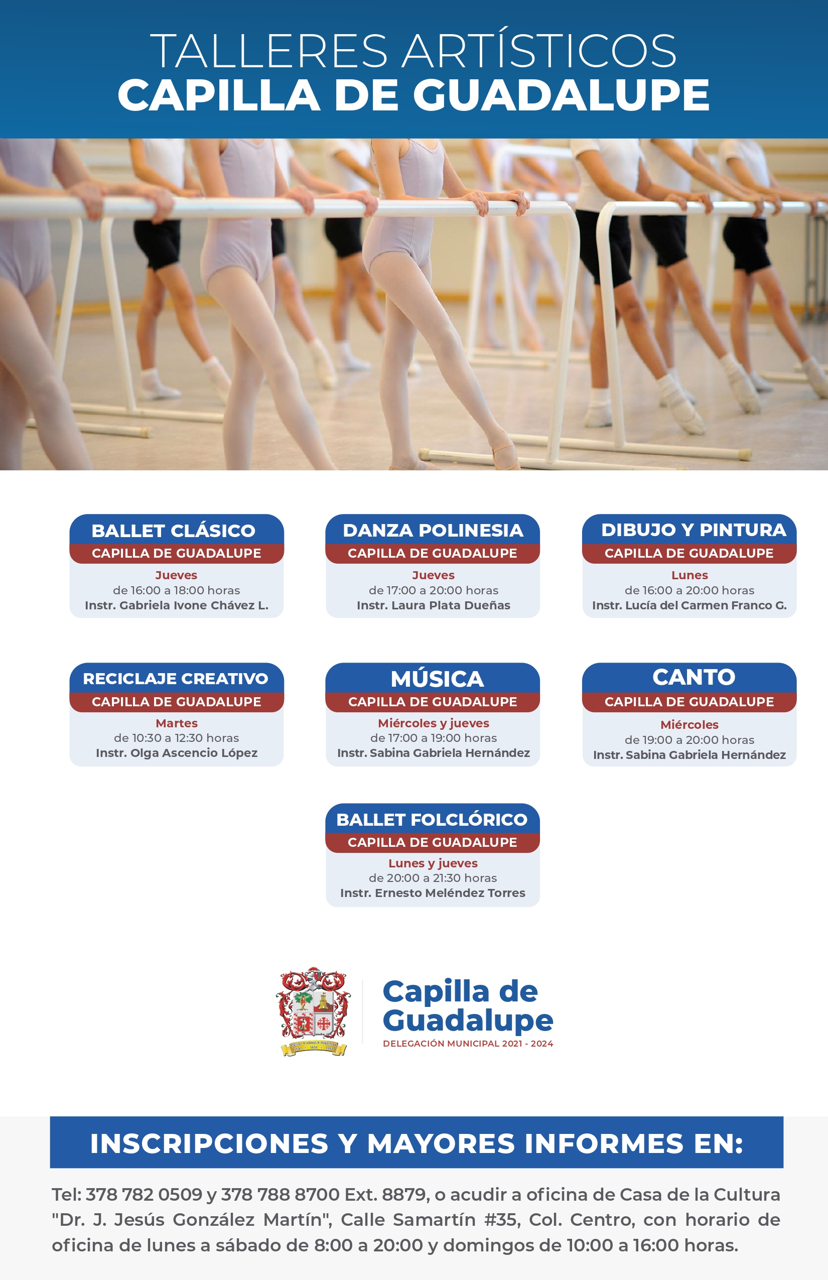 Talleres Casa de la cultura