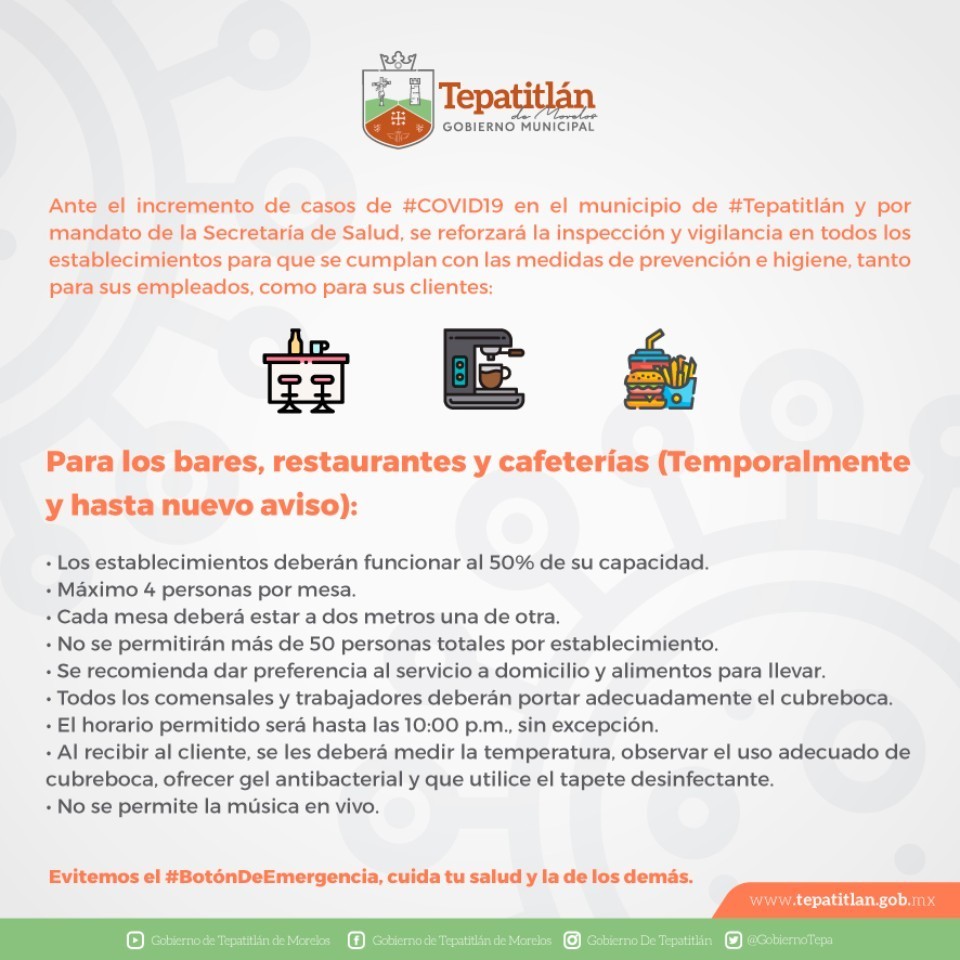 Se reforzará la vigilancia para mitigar contagios de #COVID19 en #Tepatitlán