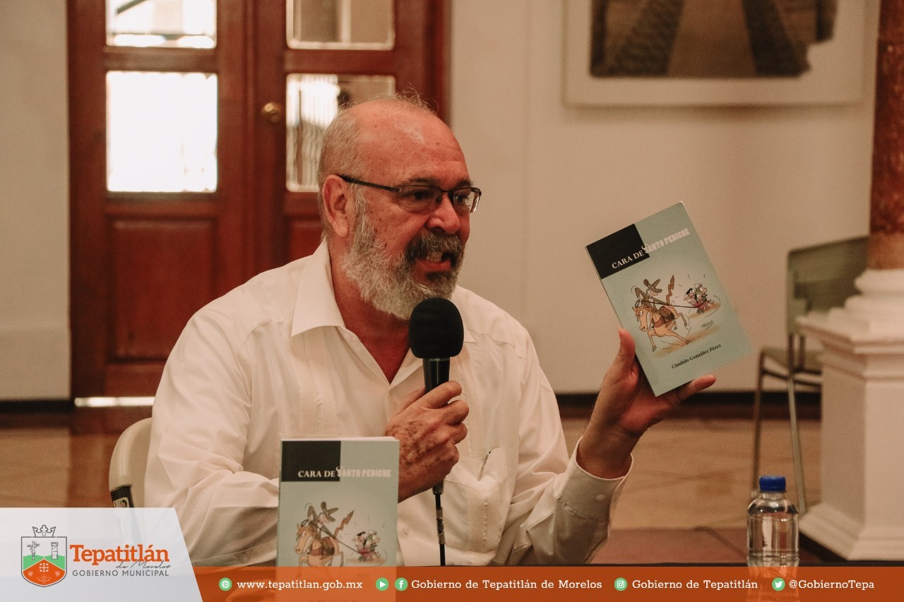Dr. Cándido González presume su “Cara de santo pediche”