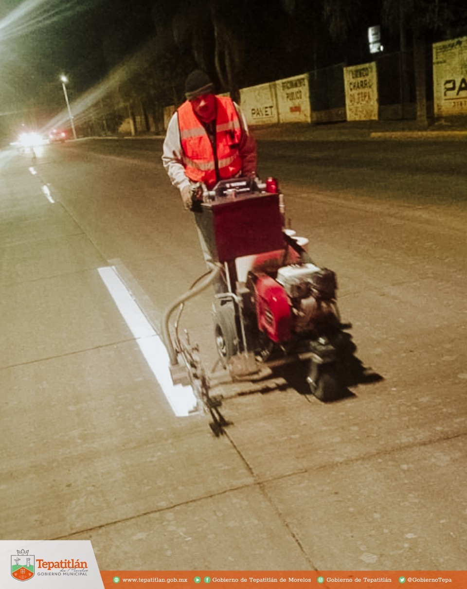 Avanza balizamiento de avenidas para promover cultura vial en Tepatitlán