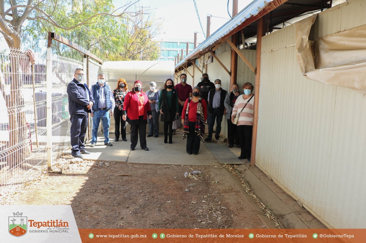 Canaleta hecha a la medida, Tianguis Textil recibe obra