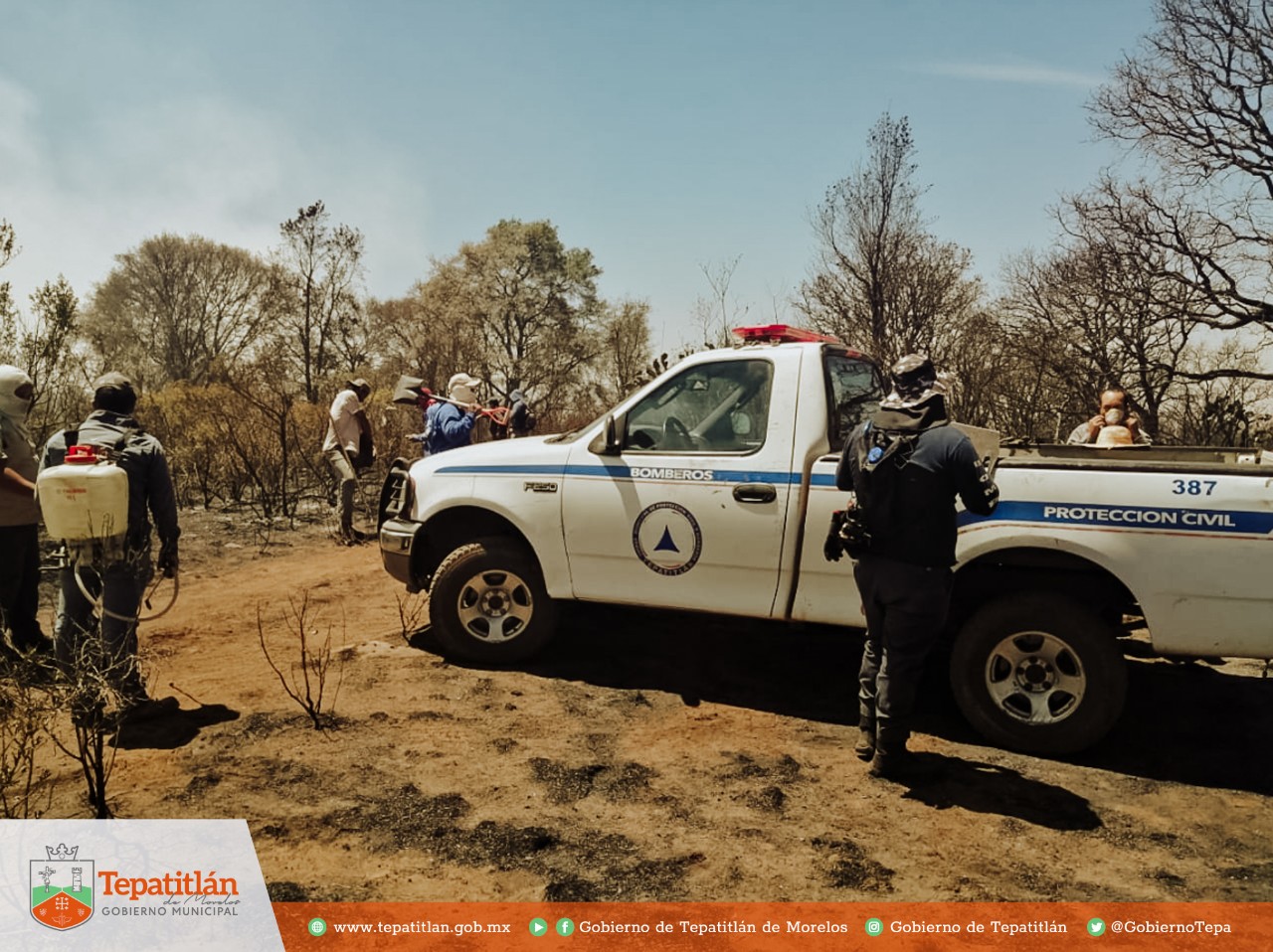 Actualización sobre el incendio en el Cerro Gordo
