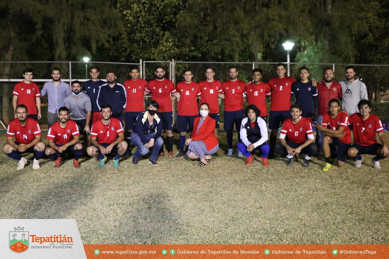 MIRIAM GONZÁLEZ FELICITA A LA SELECCIÓN VARONIL DE TEPATITLÁN QUE NOS REPRESENTA EN LA COPA JALISCO 2021