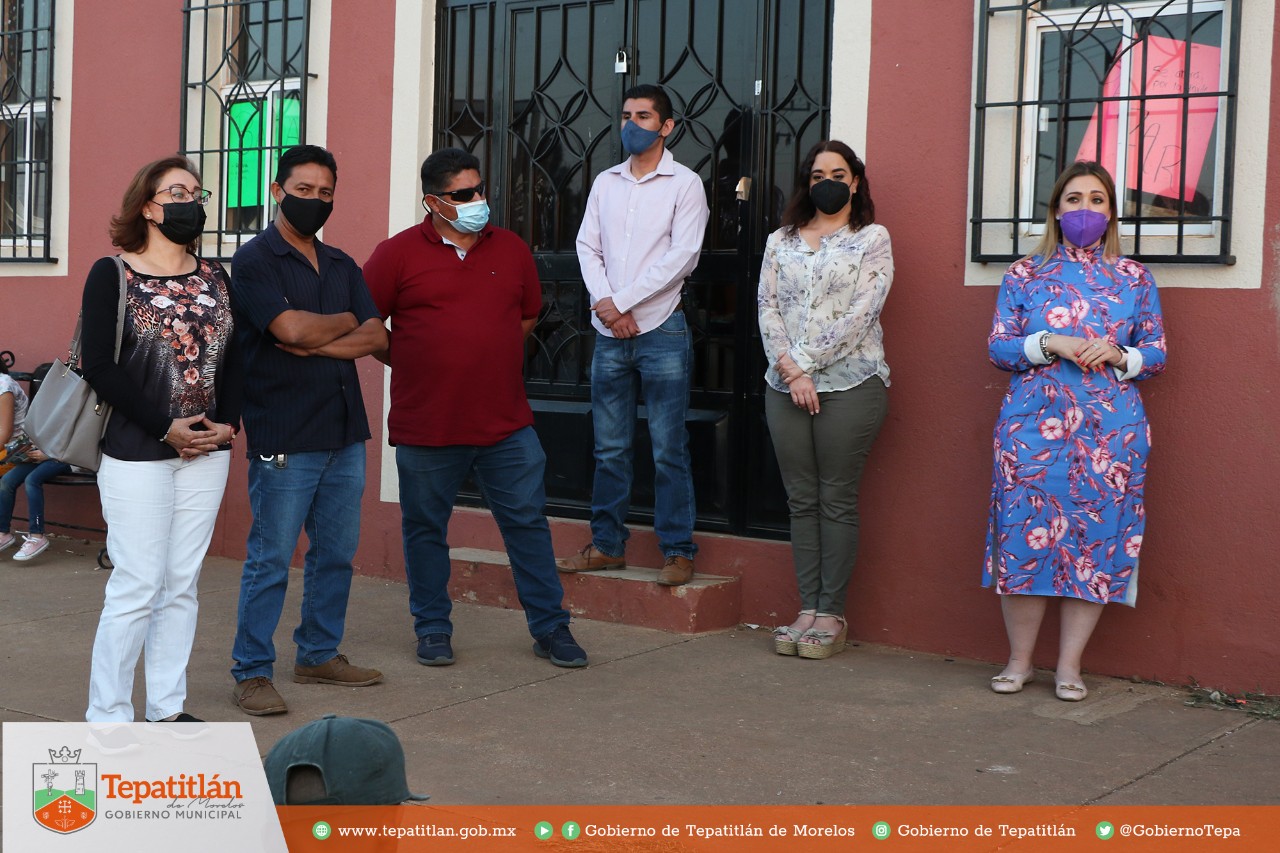 LA COLONIA SAN JORGE RECIBE LA VISITA DEL GOBIERNO MUNICIPAL DE TEPATITLÁN