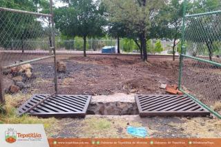 COLOCAMOS BOCA DE TORMENTA EN EL PIPÓN