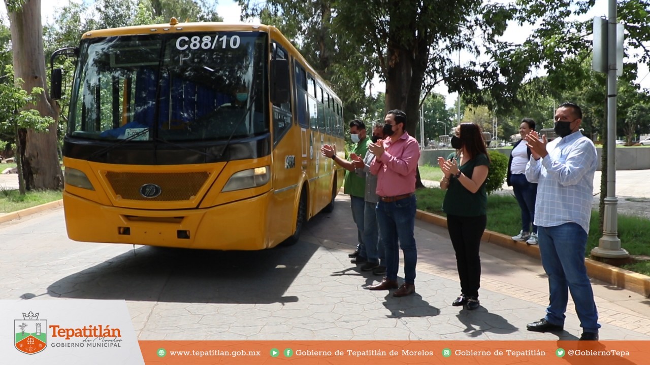 Asignan transporte escolar a Capilla de Guadalupe