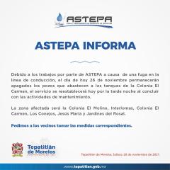 ASTEPA informa 