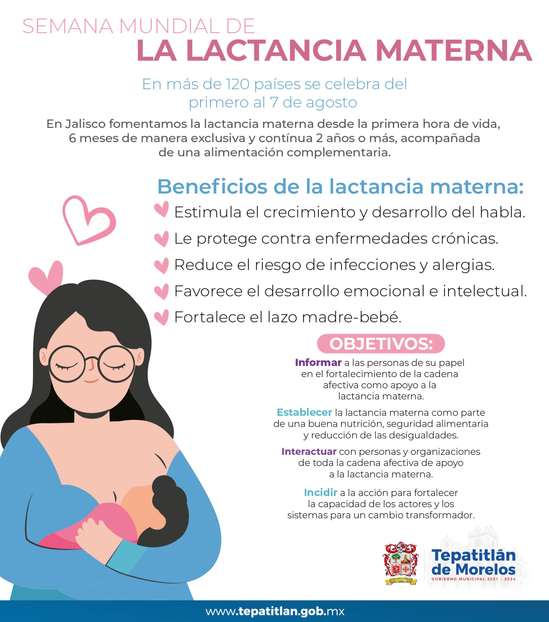 Semana Mundial de la Lactancia Materna 2023.