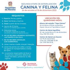 Inicia la segunda etapa de la esterilización canina y felina en #Tepatitlán