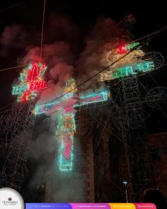 Comienzan los castillos de las noches Tepabril en la #LaFeriaGrandeDeLosAltos