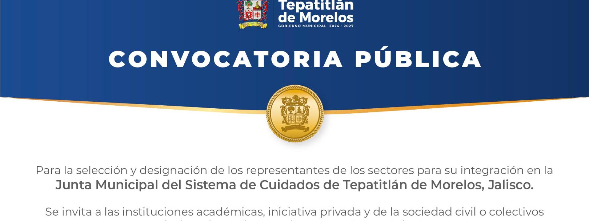 Convocatoria para la selección de representantes sociales en la Junta del Sistema de Cuidados