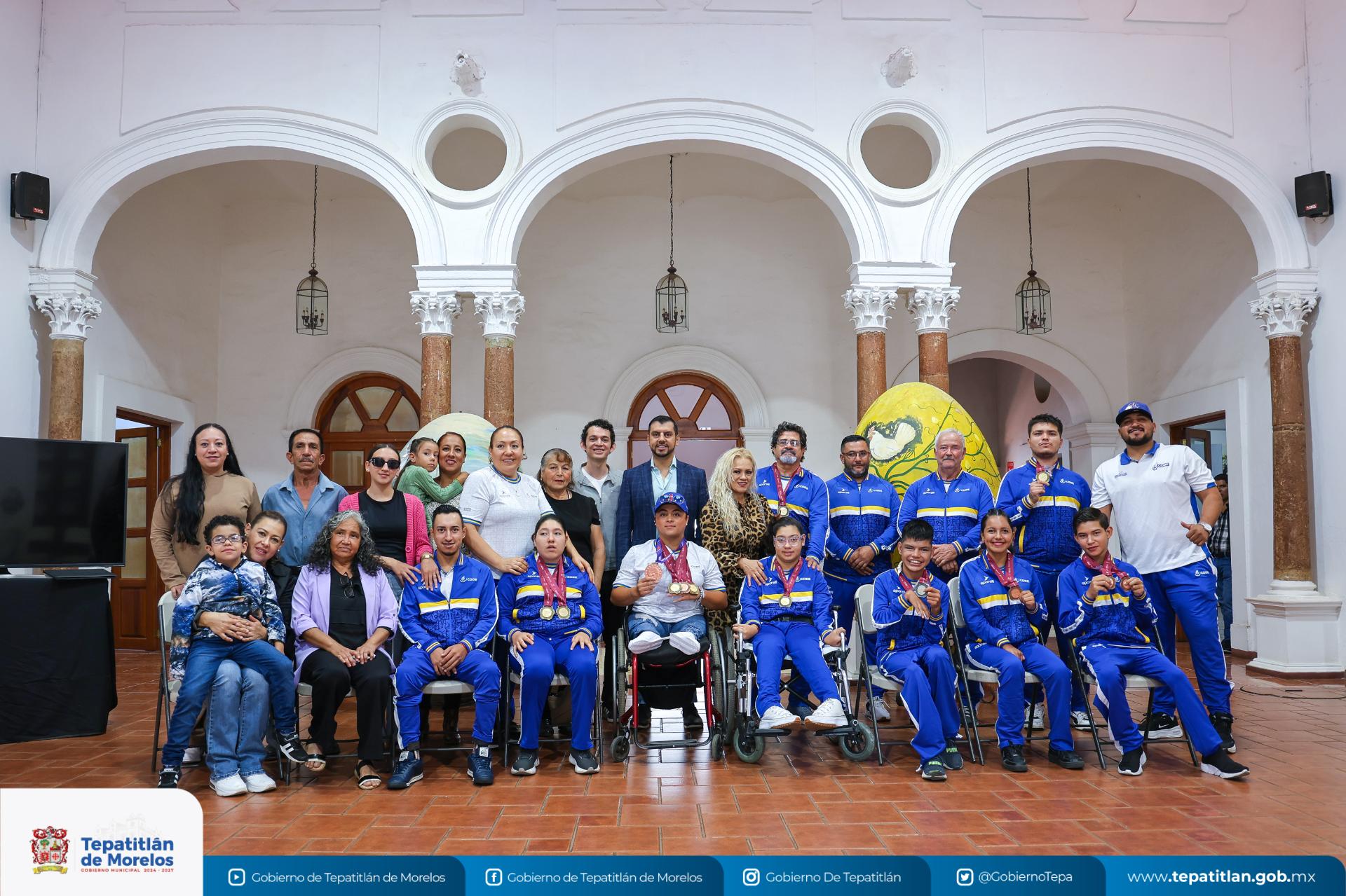 Tepatitlán recibe a sus campeones del deporte adaptado