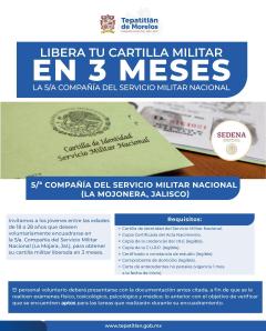 Encuadramiento para liberación de cartilla del servicio militar en 3 meses