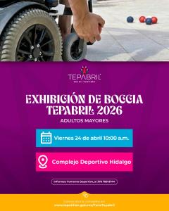 Exhibición de Boccia Adultos Mayores