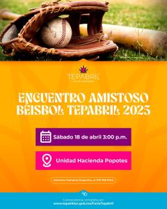Encuentro Amistoso de Béisbol Tepabril 2026