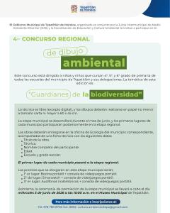 Convocatoria para el 4.º Concurso Regional de Dibujo Ambiental