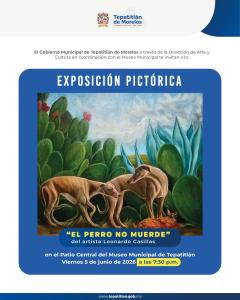 Exposición pictórica “El perro no muerde”
