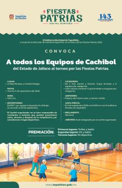 Convocatoria de Cachibol 