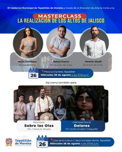 Tepatitlán abre espacio al cine con masterclass y proyecciones especiales