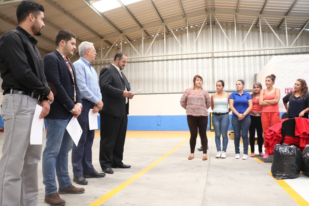 Entrega de Reconocimientos - Programa Bécate del Servicio Nacional del Empleo - Empresa Bibo Textil