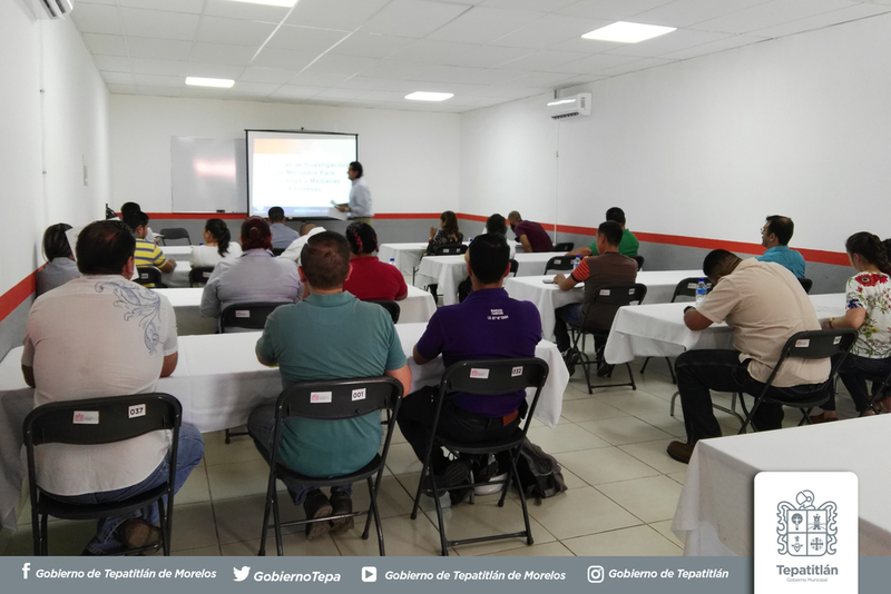 Taller de investigación de mercado por parte de Promoción Económica en conjunto con NAFIN 