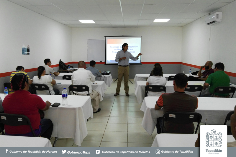 Taller de investigación de mercado por parte de Promoción Económica en conjunto con NAFIN 